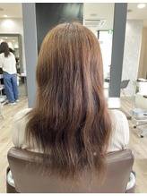 髪質改善で根元の嫌な癖をおさまりやすくサラサラに・滋賀美容室JAPinternationalSSalon